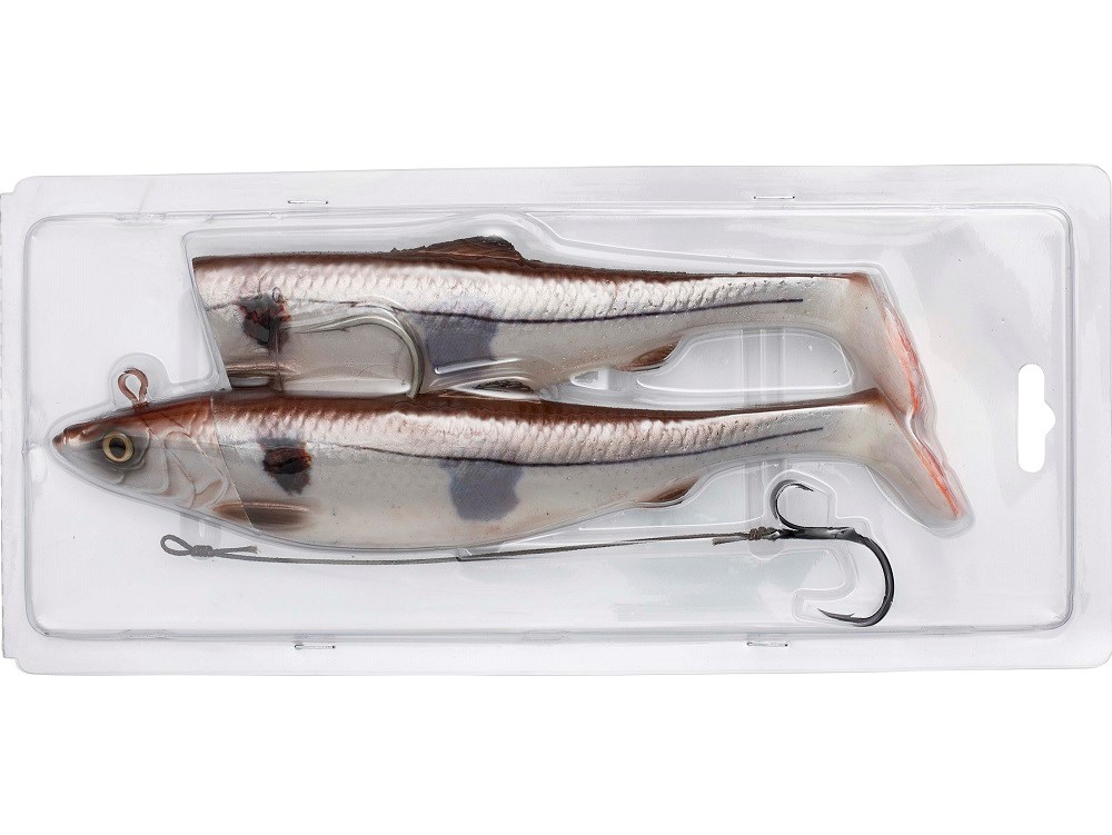 Savage Gear Gumová Nástraha 4D Herring Big Shad PHP Real Herring (1)
